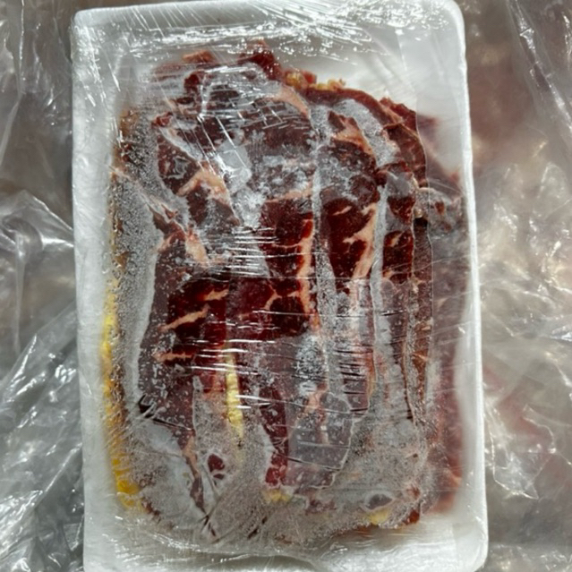 

Sirloin Beef Slice Ausie Premium - Daging Sapi Slice Yakiniku, Teriaki, Shabu, Sukiyaki - by Freshgoods