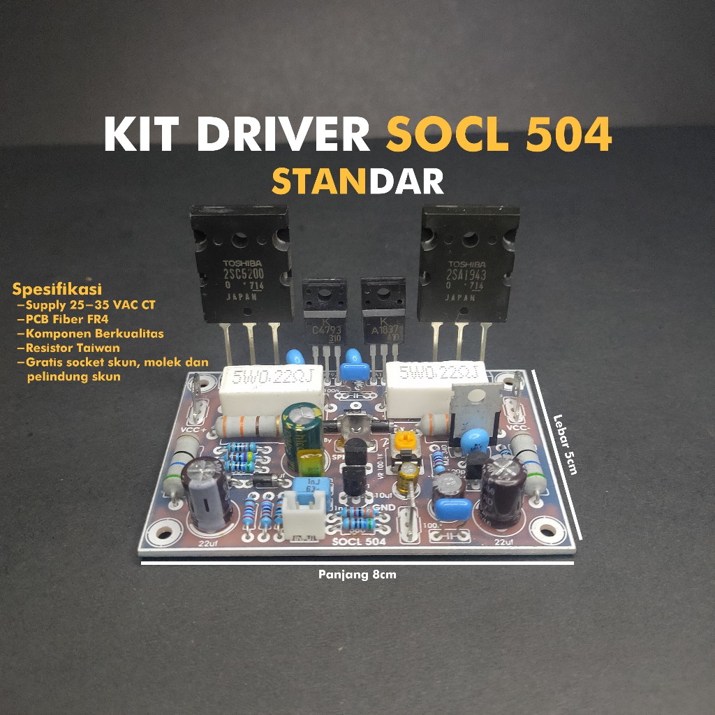 Kit Driver SOCL 504 / Driver Kit SOCL 504