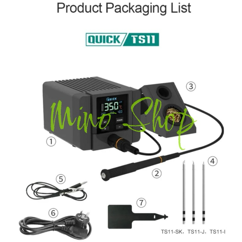 SOLDERING STATION QUICK TS11 INTELLIGENT PRECISION SOLDERING STATION