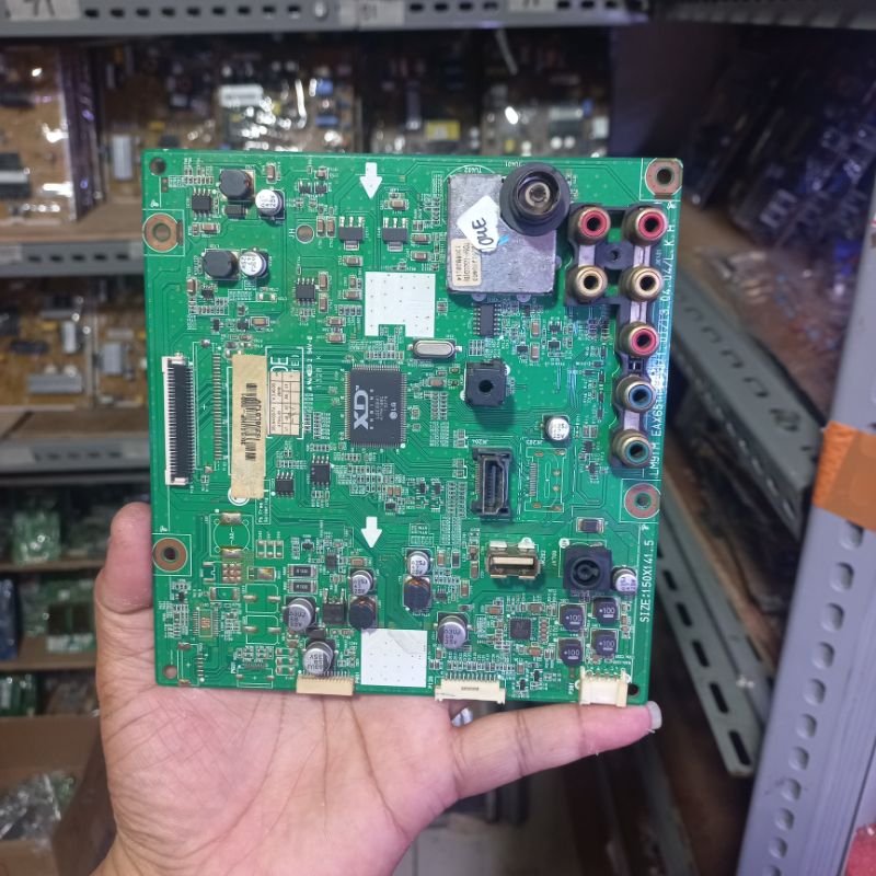 MB TV LED LG 26LN4100-TA - MESIN TV - MOTHERBOARD - MAINBOARD TV LED 26LN4100-TA