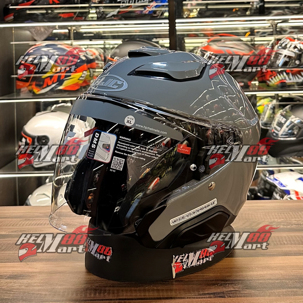HJC F31 Helm Half Face Double Visor HJC Helmet