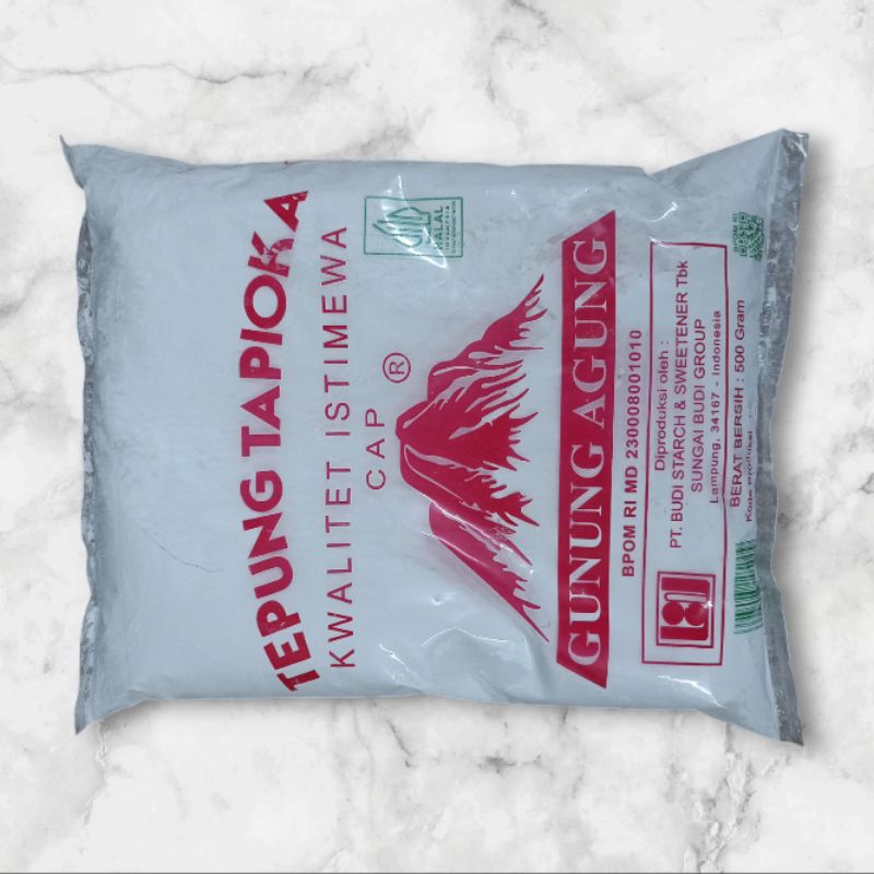 

TEPUNG TAPIOKA GUNUNG AGUNG @500 GR