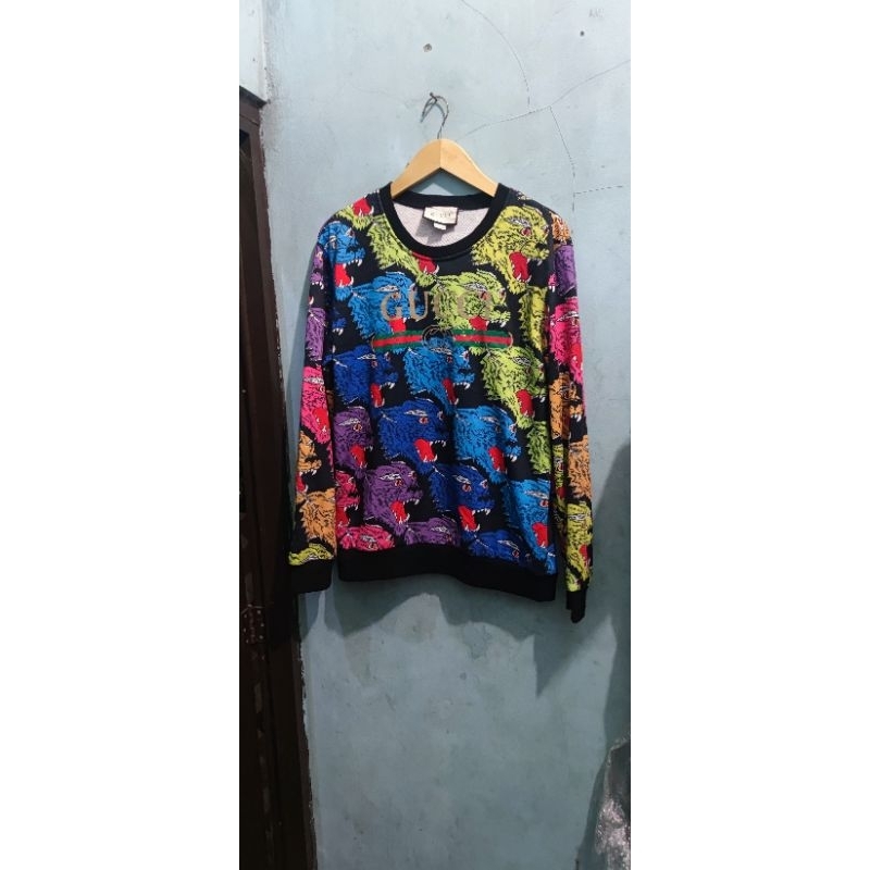 baju guccii second long sleeve t shirt kaos murah bekas