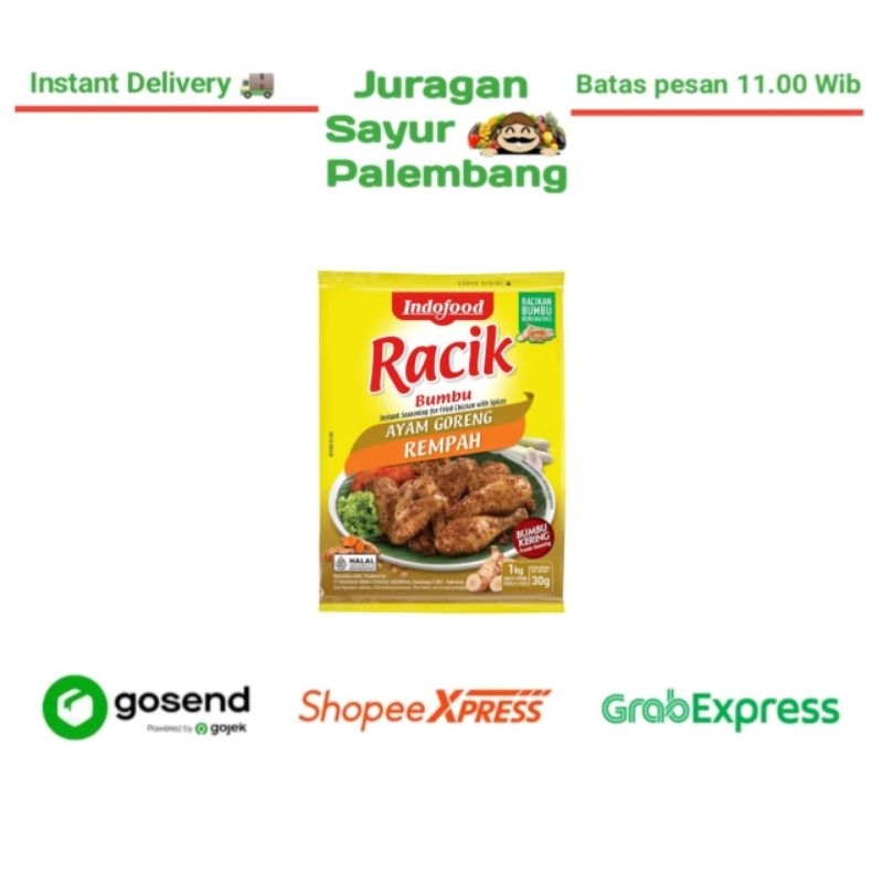 

Racik Ayam Goreng Rempah - Juragan Sayur Palembang