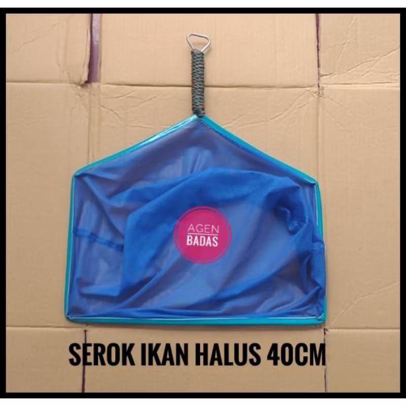 PAKET HEMAT SEROK IKAN HALUS LEBAR 40CM ISI PCS.JARING SEROK IKAN.SESER LEBAR 40CM.SEROK IKAN HALUS.