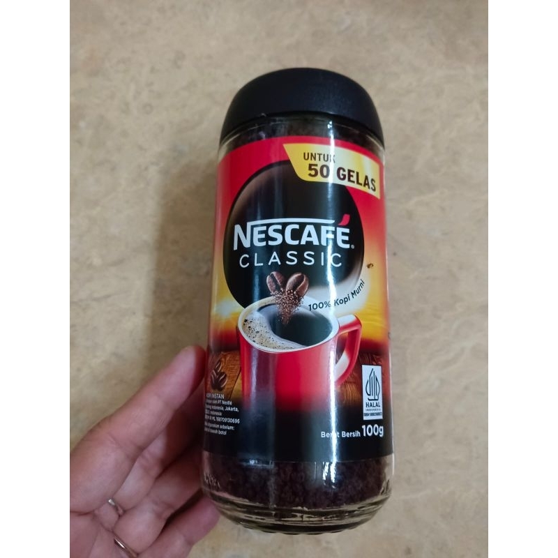 

Nescafe Kopi Classic Botol 100 gram