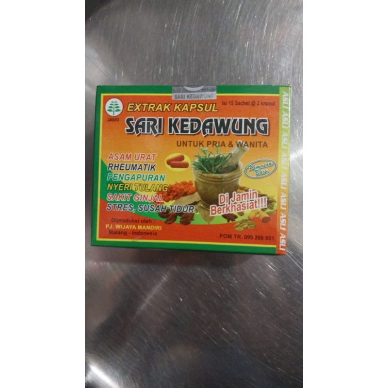 

kapsul sari kedawung, original