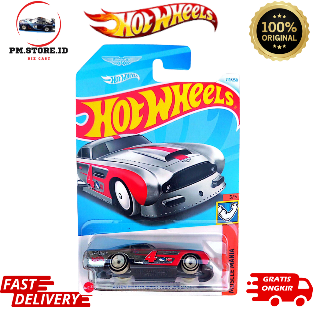 Hot wheels aston martin DB4GT-speed edition crome