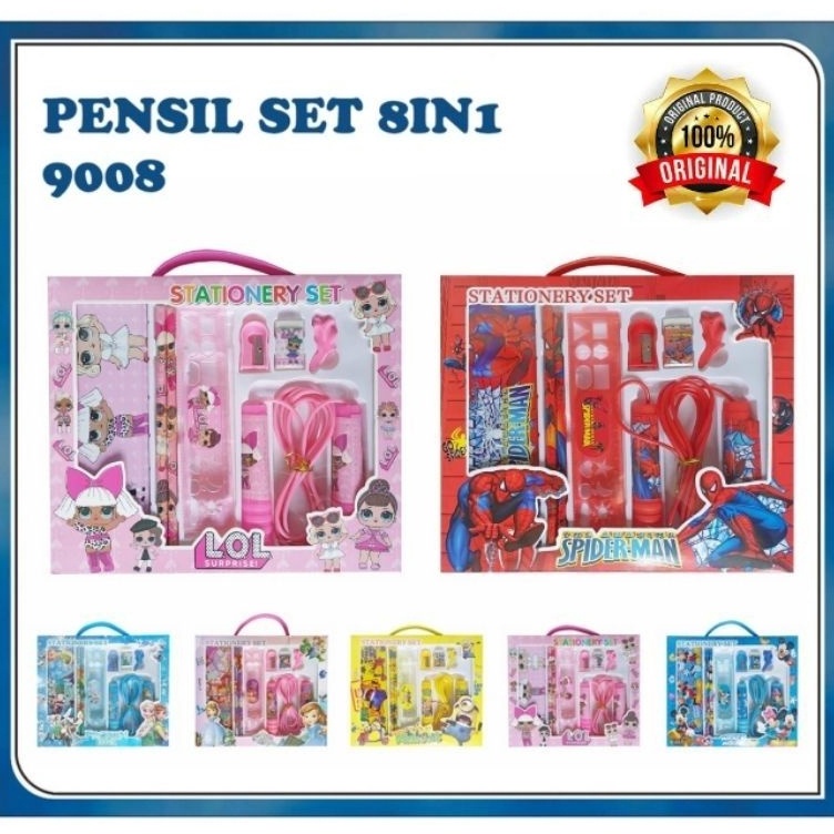 

Paket Surprise Paket Alat Tulis 8in1 Stationery Set Study Set Alat Tulis Sekolah 98