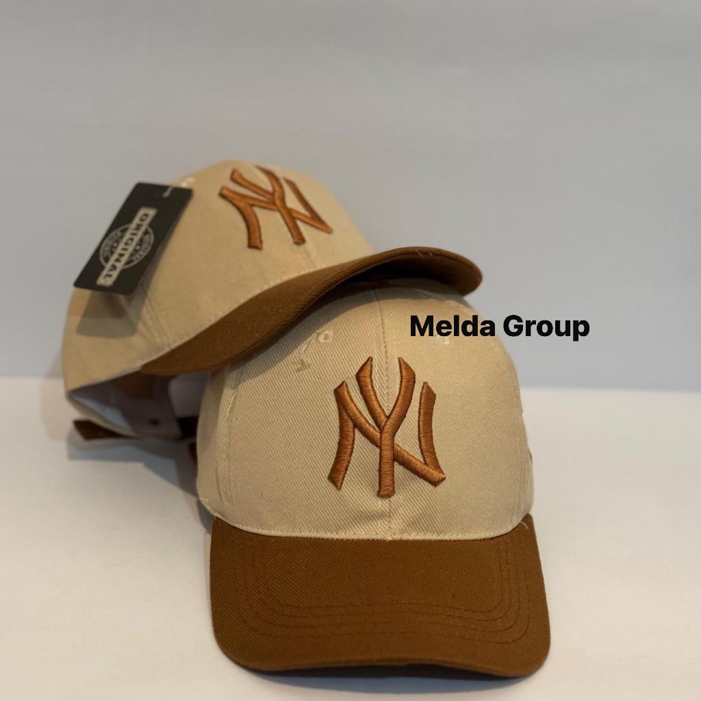 UNI DENAI 01-Topi Baseball Cap NY Variable Cream Visor Caramel NEW Fashion 2024