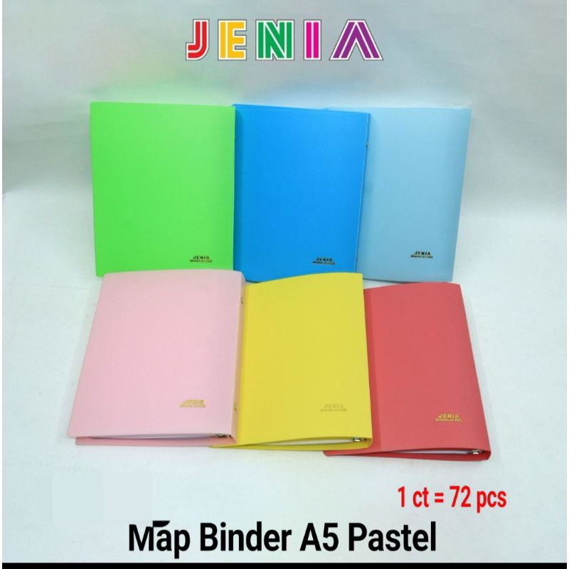 

Map Binder A5 Pastel Jenia