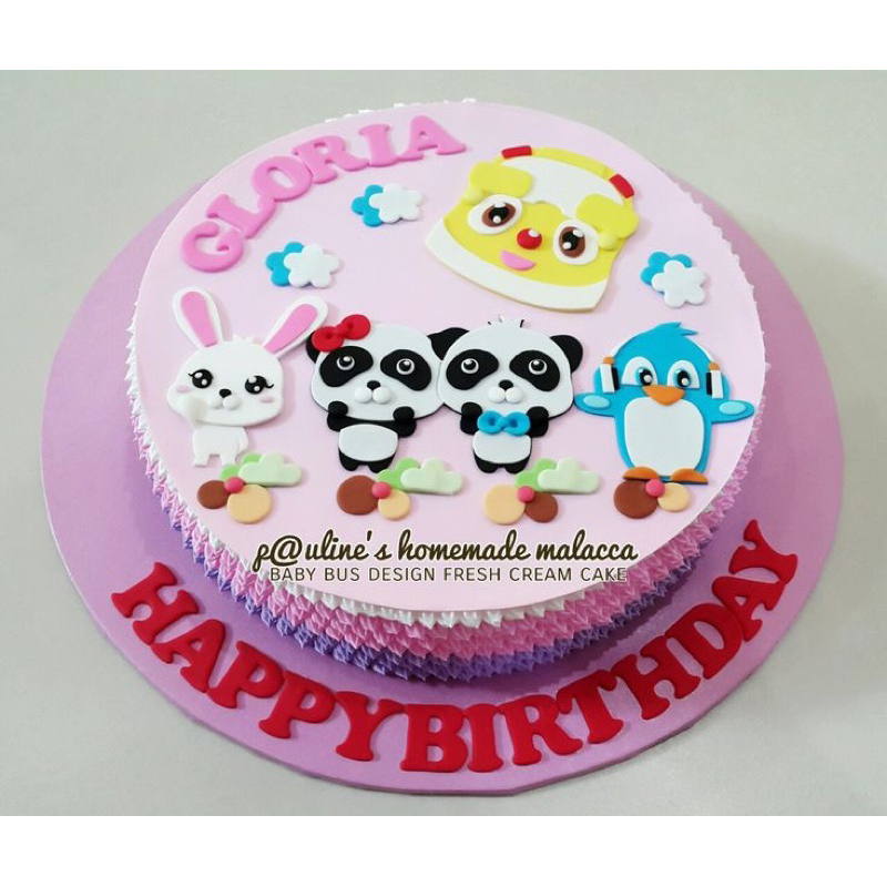 

CAKE BIRTHDAY ANAK KARAKTER BABY BUS BISA CUSTOM GAMBAR PENGIRIMAN JAKARTA TIMUR