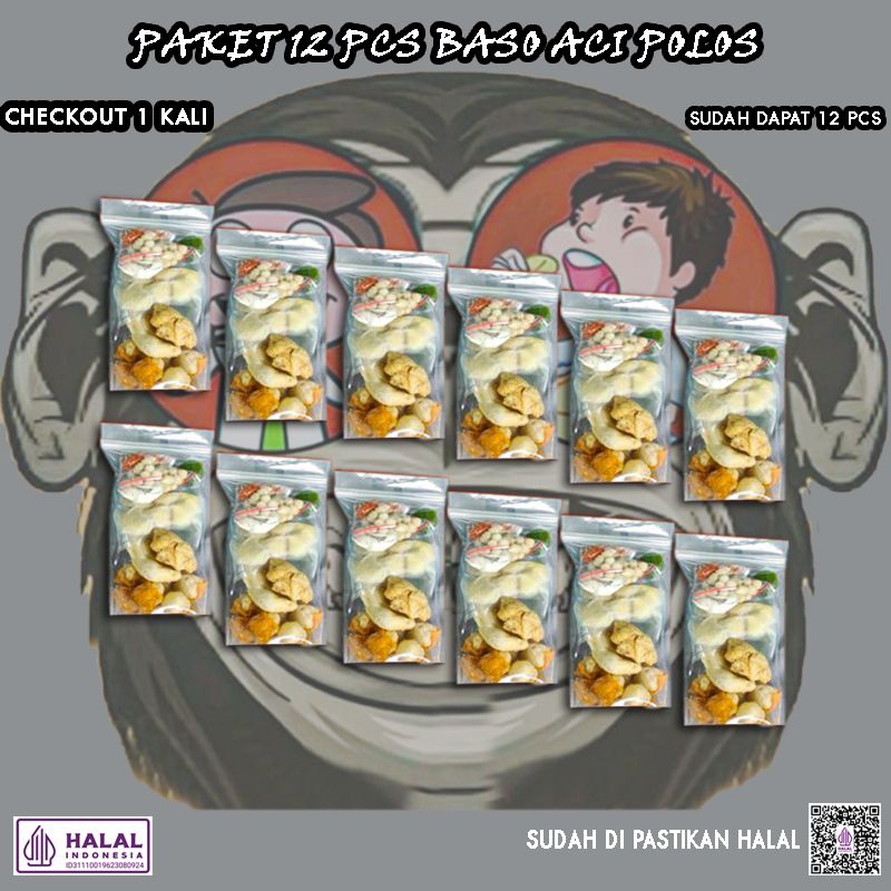

Baso aci 12 pcs / Baso aci 12pcs / Baso aci polos 12 pcs murah
