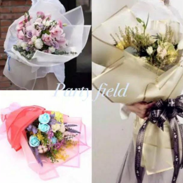 

Super Laris Manis 1PAK2PCS WMFRAME kertas bunga flower wrapping paper