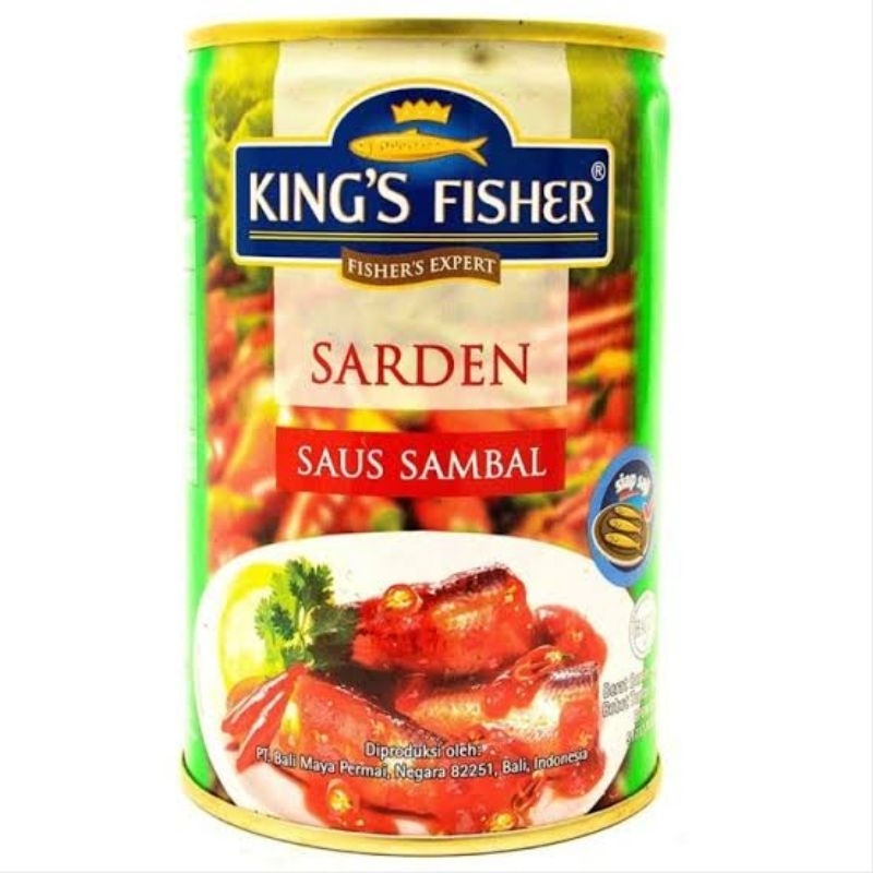 

Sarden King's Fisher Saus Sambal 425gram