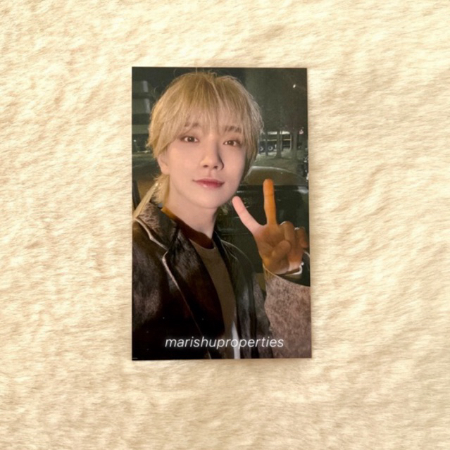 PHOTOCARD SEVENTEEN JOSHUA FML TOKYO FANMEETING BENEFIT