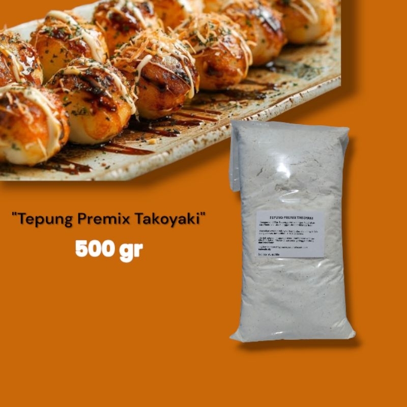 

Tepung Premix Takoyaki - 500gr