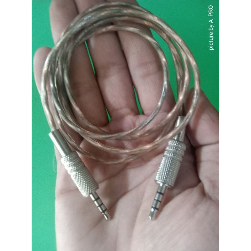 Kabel Jack 3,5mm TRRS to TRRS audio video Record live soundcard V8S high Quallity DIY