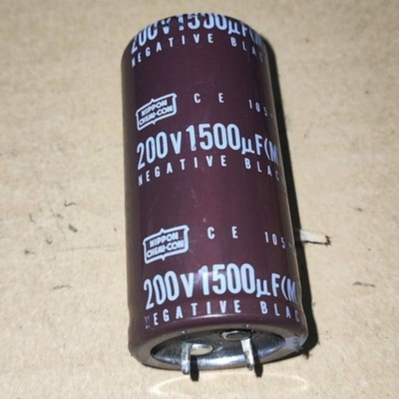 C Elco Elko 1500uF 200V 1500 uF 200 V 1500mFD 200WV 1500mF 200VDC