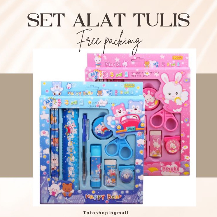 

Obral Irit SET ALAT TULIS ANAK KARAKTER KADO ULANG TAHUN