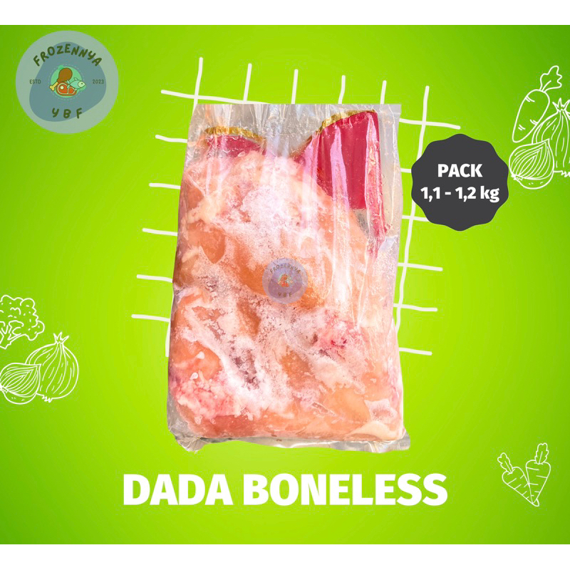 

Dada Ayam Filet Boneless Bersih Afco 1kg