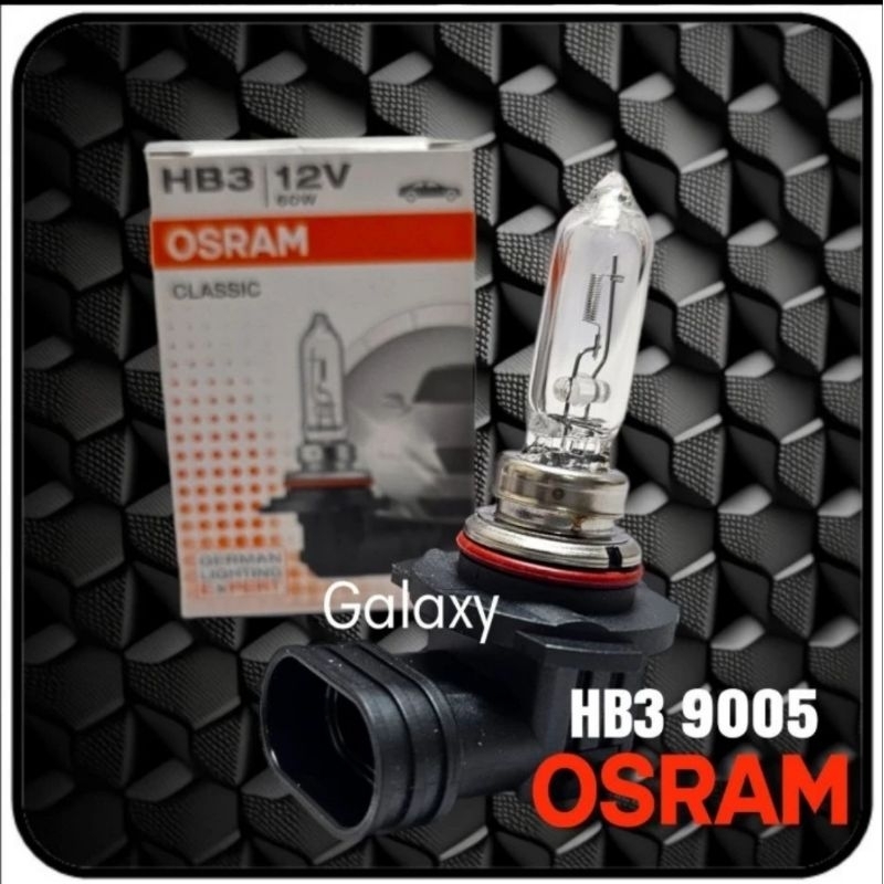 Bohlam Lampu Halogen - OSRAM Original - H4 / H7 / H11 / H16 / HB3 9005 / HB4 9006 / HIR2 9012 - Harg