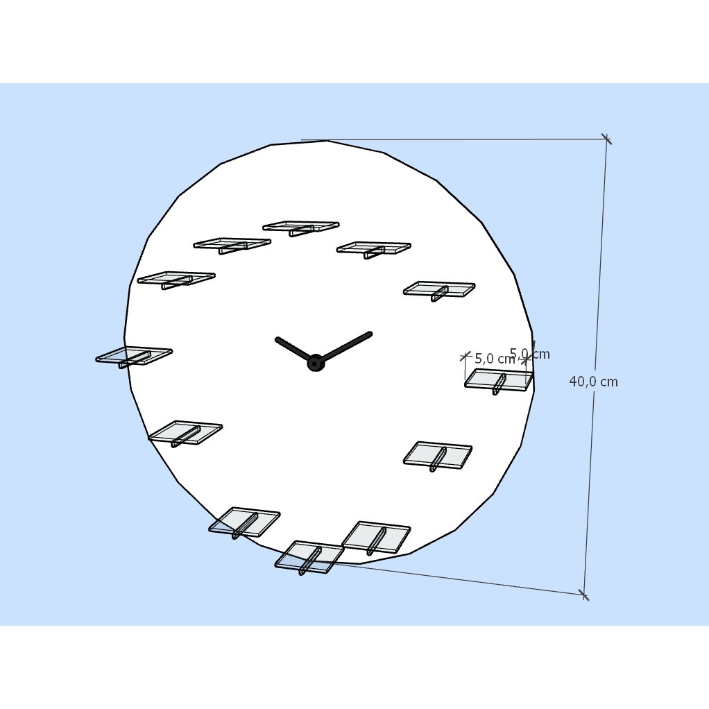 Jam Dinding Custom / Jam Dinding Akrilik Custom