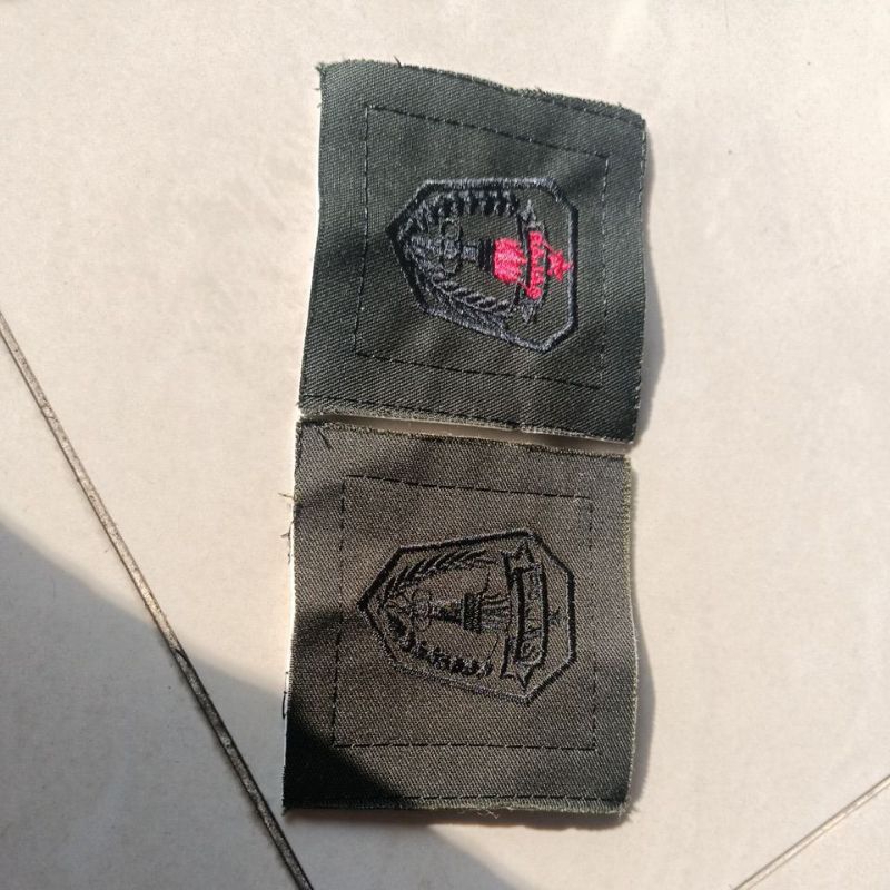 [READY STOK] LANGSUNG KIRIM brevet BAJAS PDL TNI AD BORDIR