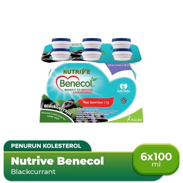 

nutrive benecol yoghurt low sweet blackcurrant 6x100ml