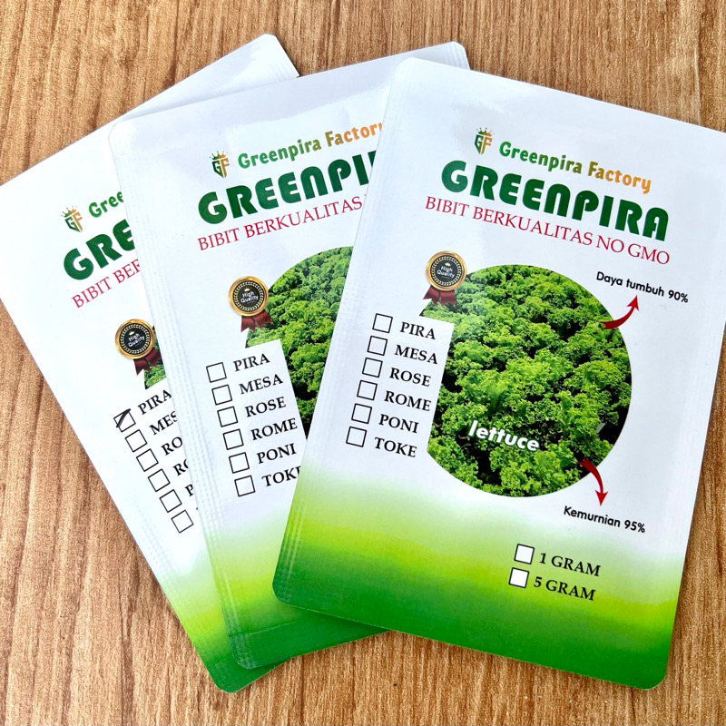 [ BELI 5 BONUS 1 ] Benih Bibit Selada ROME -+ 6000benih / greenpira Rz Junction/ bibit caipira/ bibi