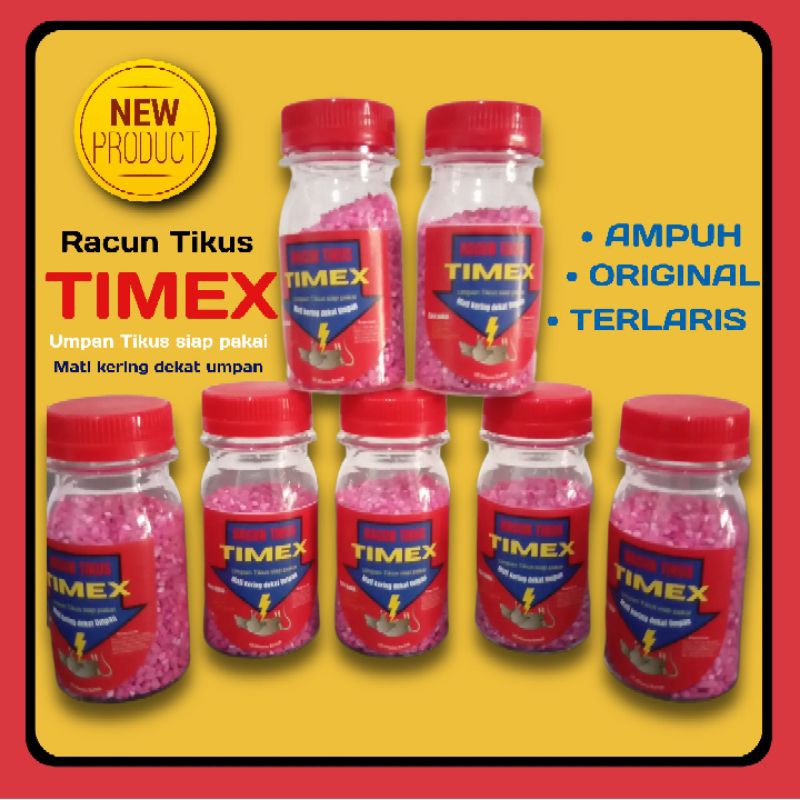 Timex Racun Tikus,kemasan 500gr
