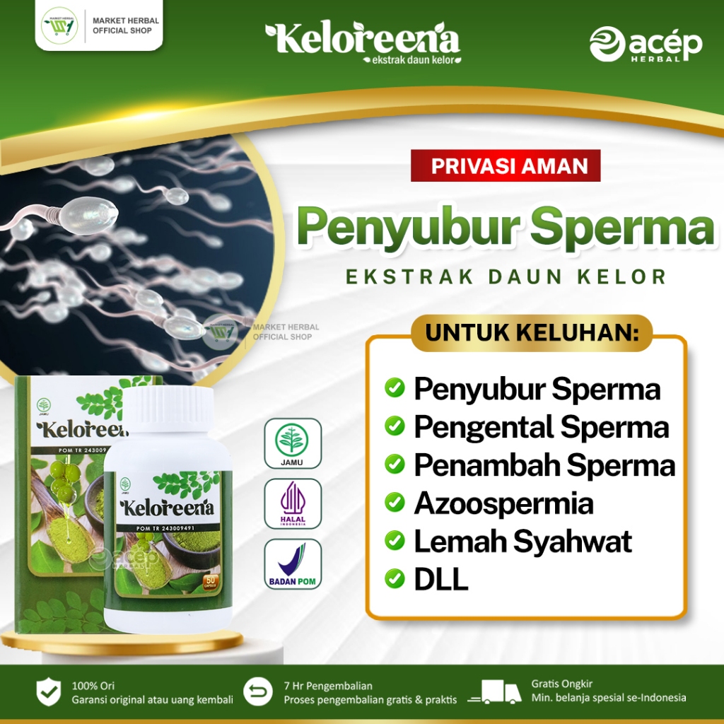 Penambah Seperma Pria Pengental dan Penyubur Sperma Penyubur Sperma Lelaki Obat Penambah Sperma Laki