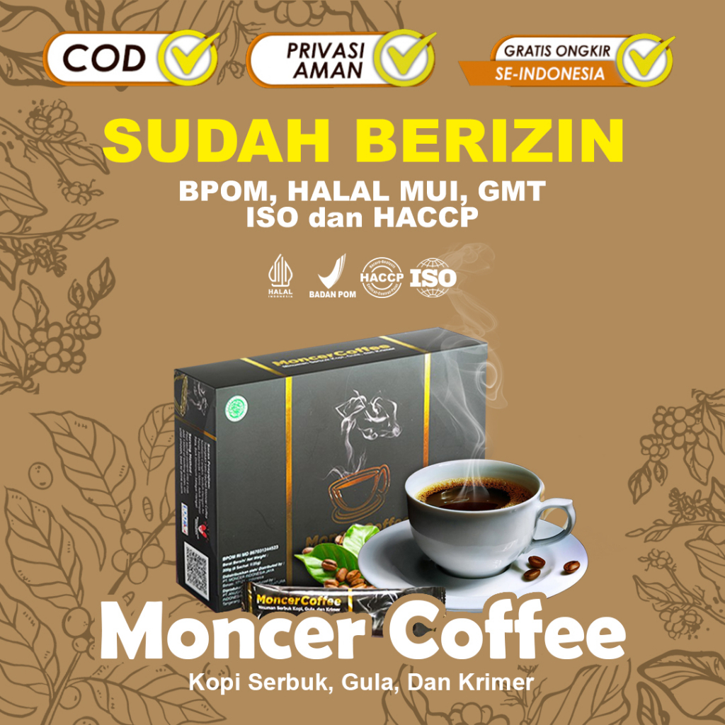 

Moncheer Coffee Original Bikin Tahan Lama Pria Dewasa
