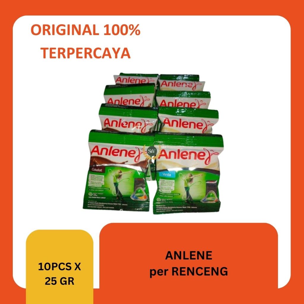 

SUSU ANLENE - PER RENCENG ISI 10 SACHET @25GR