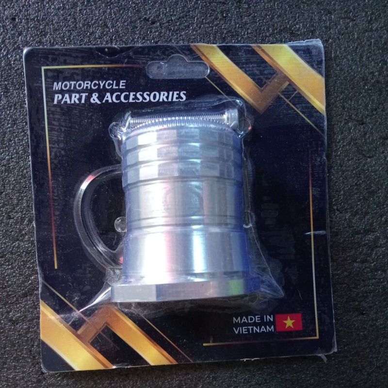 cover dynamo stater alumunium CNC Supra 100 Made in Vietnam