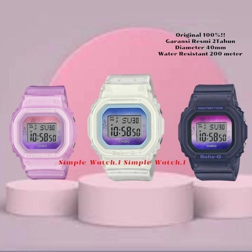 Original 100% Casio BABY-G BGD-560WL-2DR BGD-560WL-4DR BGD-560WL-7DR Jam Tangan Wanita BGD-560 Garan