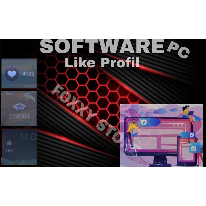 Jasa like profil,like album,view album,follower,comen,charisma MLBB