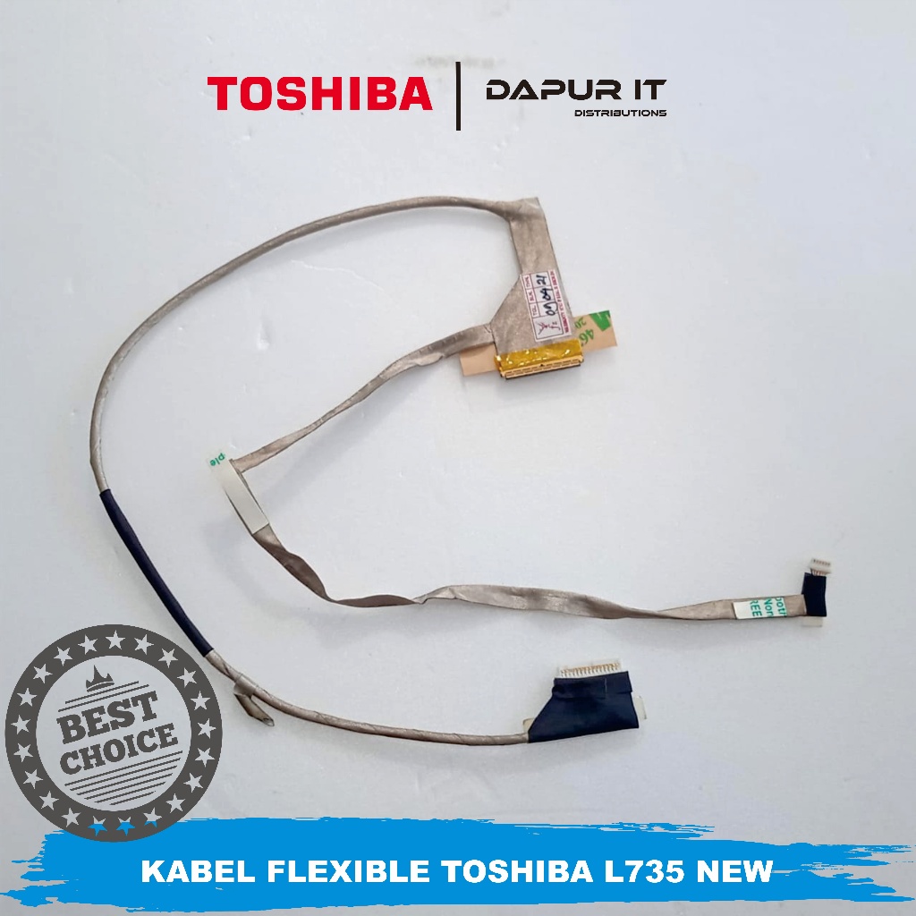 Kabel Flexible Lcd Laptop Toshiba L735 Original New