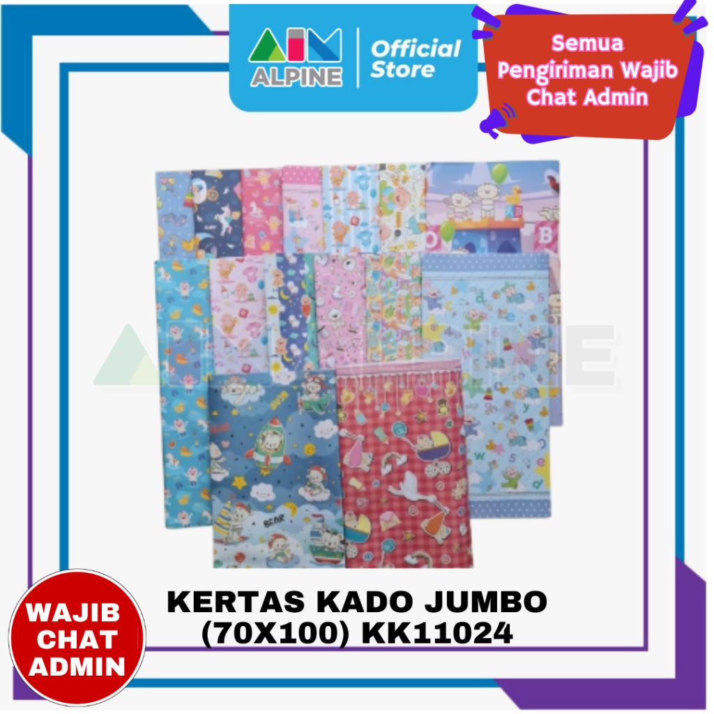 

KERTAS KADO JUMBO (70X100) KK11024
