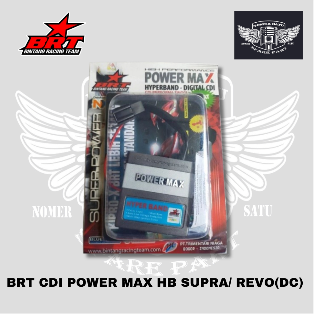 BRT CDI POWERMAX HYPERBAND SUPRA LAMA SUPRA FIT REVO 100 ASTREA GRAND DC ORIGINAL 100%