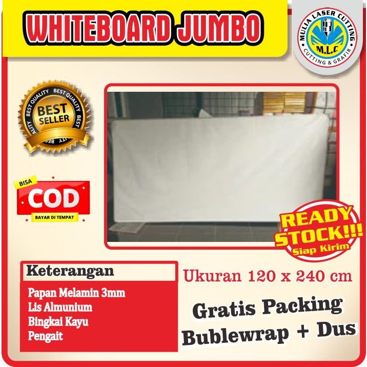 

PAPAN TULIS WHITEBOARD JUMBO MURAH
