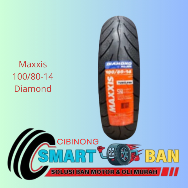 Ban Belakang Maxxis Diamond Motor Honda Beat 100/80 Ring 14