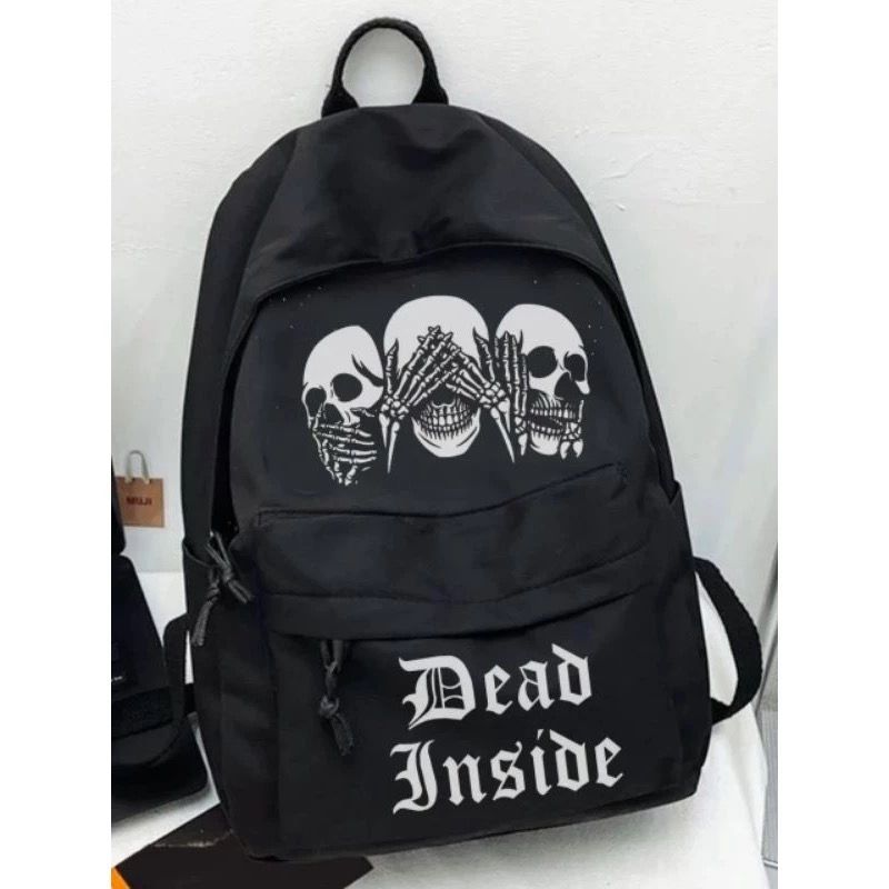 PS - TAS RANSEL VIRAL PRIA SABLON KEREN/ TAS RANSEL HITAM SEKOLAH/ TAS KERJA KEREN