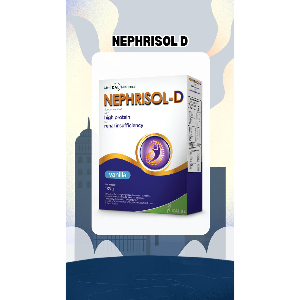 

Bundle 5 Box Nephrisol D - Nutrisi Tinggi Protein Pasien Gagal Ginjal
