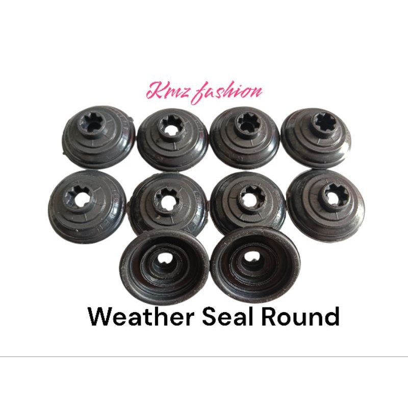 Penutup Sekrup Drilling - Roofseal Rooftop Seal Round Hitam