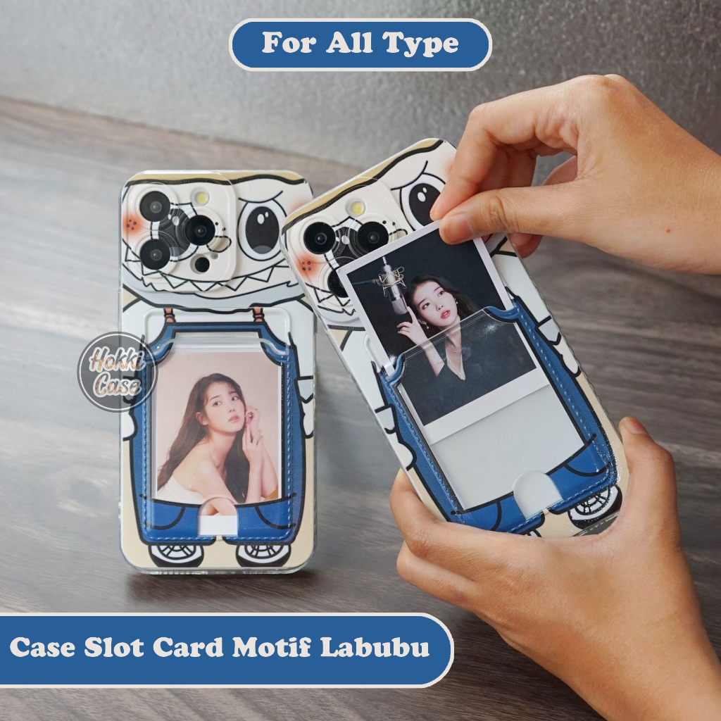 Case Slot Card All Type - Casing Slotcard Motif Lbubu For Samsung Realme Vivo Infinix Op*o IP - Case
