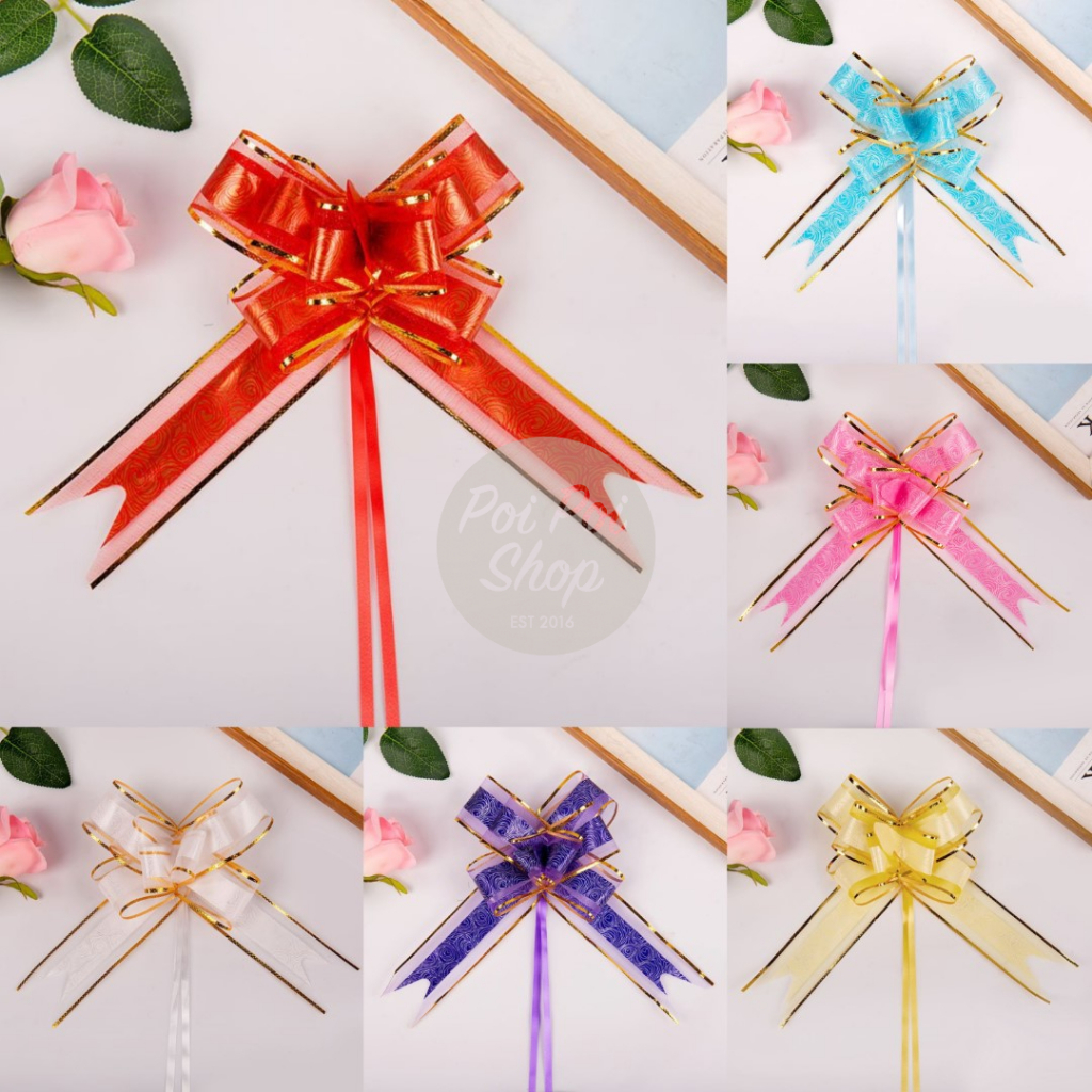 

Pita Serut List Satin 3x120 cm Ribbon Dekorasi Hadiah Souvenir Kado Christmas Hampers Parcel Murah Grosir Kualitas Terbaik