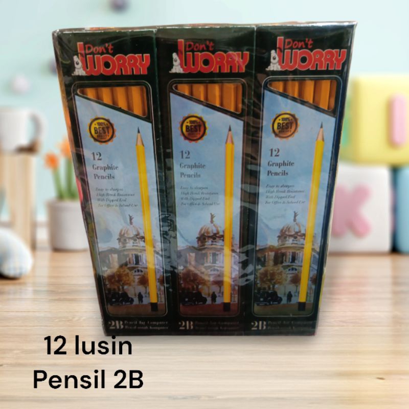 

Pensil 2B murah original Grosir 12 lusin