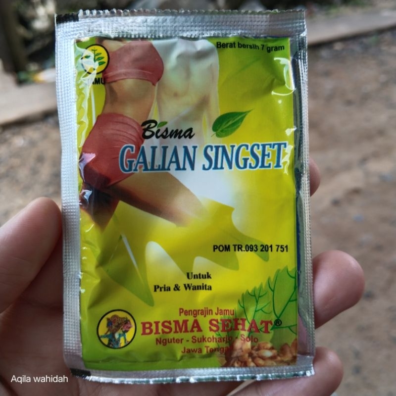 

Jamu Bisma Galian Singset Langsing Badan