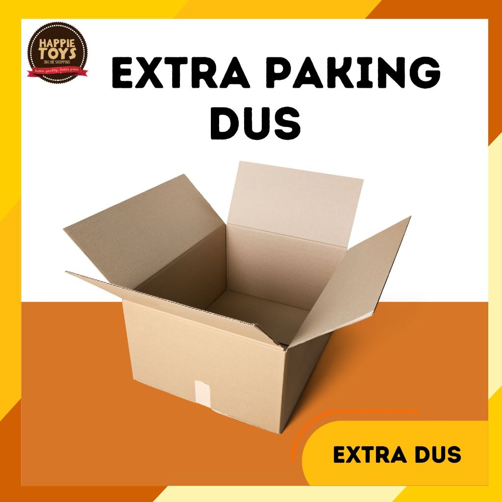 

extra packing dos untuk tambahan supaya aman dus lapisan paket